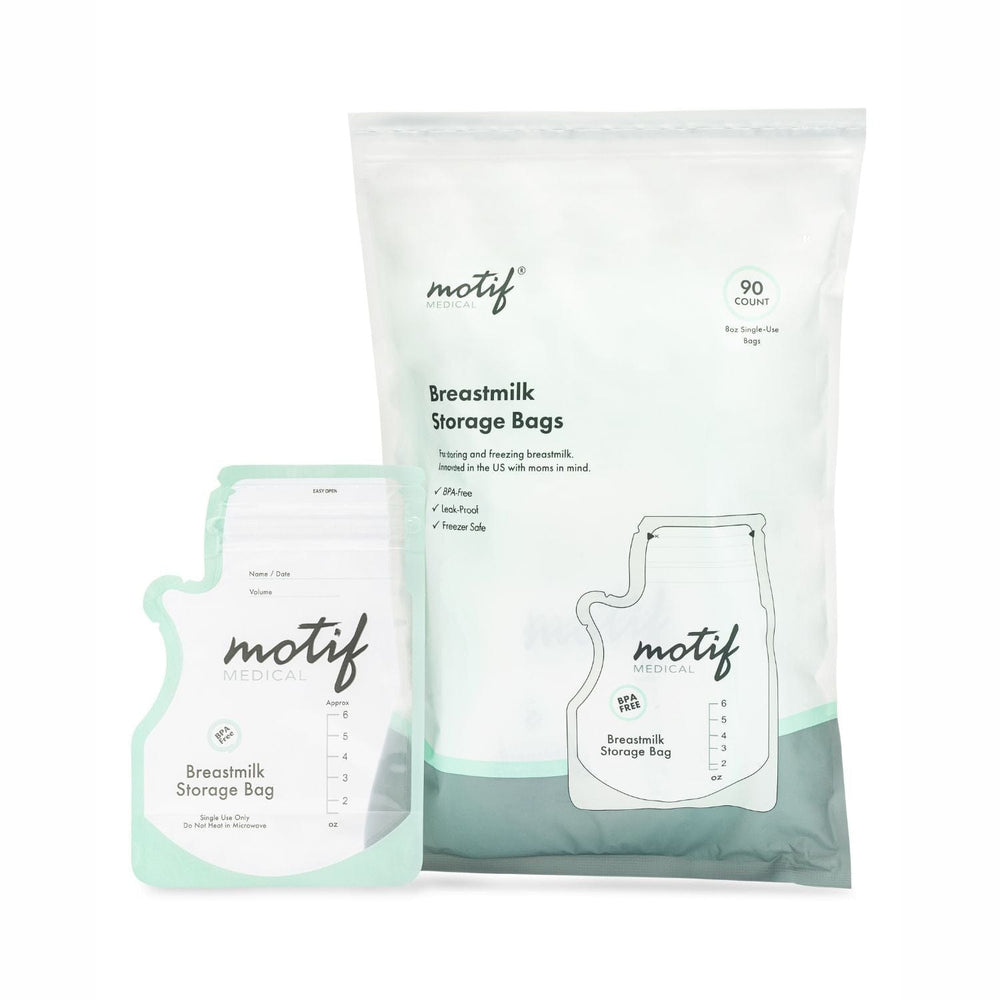 Motif Milk Storage Bags - sold by Dansons Medical - Bottle & Breastfeeding manufactured by Motif Medical (MM)
