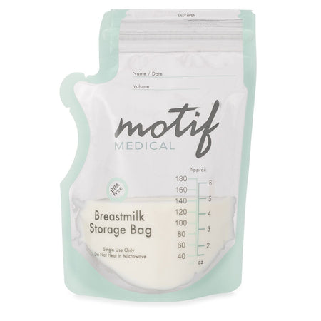 Motif Milk Storage Bags - sold by Dansons Medical - Bottle & Breastfeeding manufactured by Motif Medical (MM)