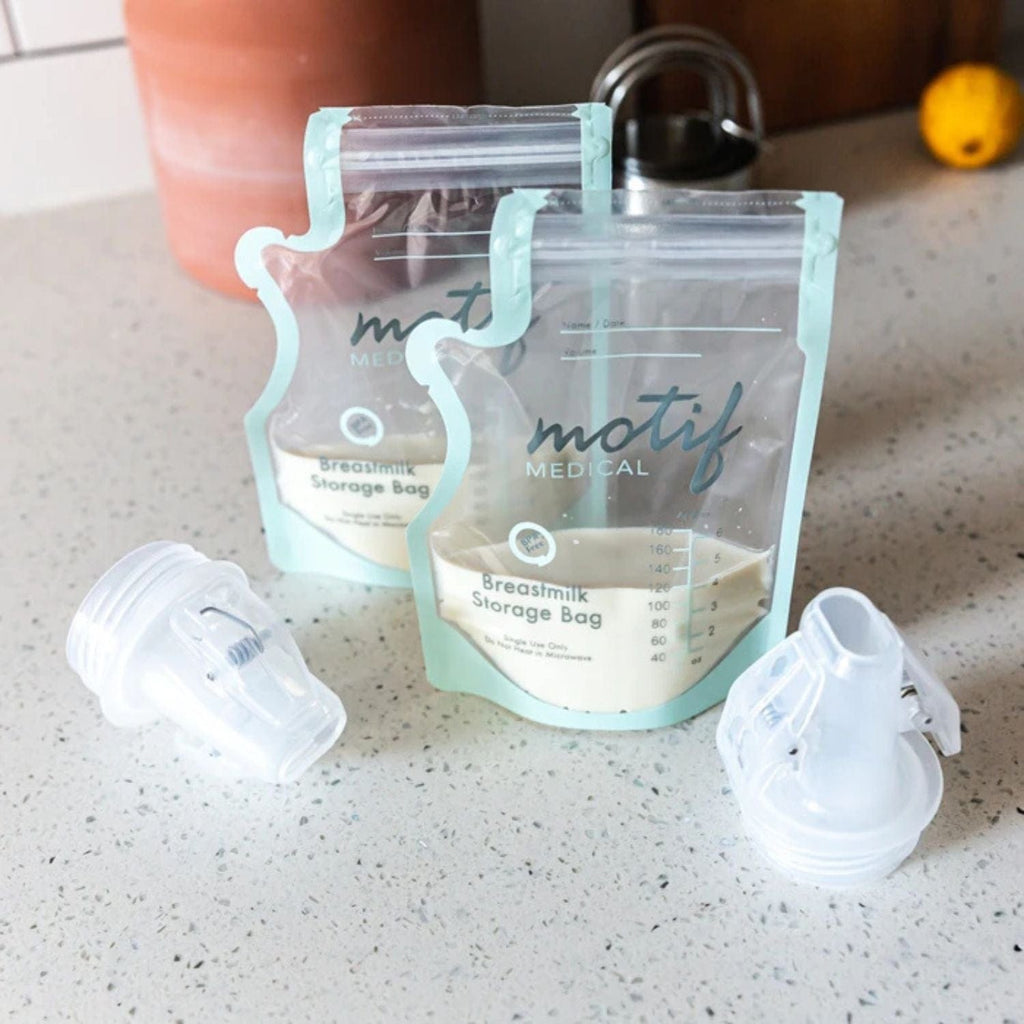 Motif Pump-to-Bag Adapter - sold by Dansons Medical - Breast Pump Parts & Accessories manufactured by Motif Medical (MM)