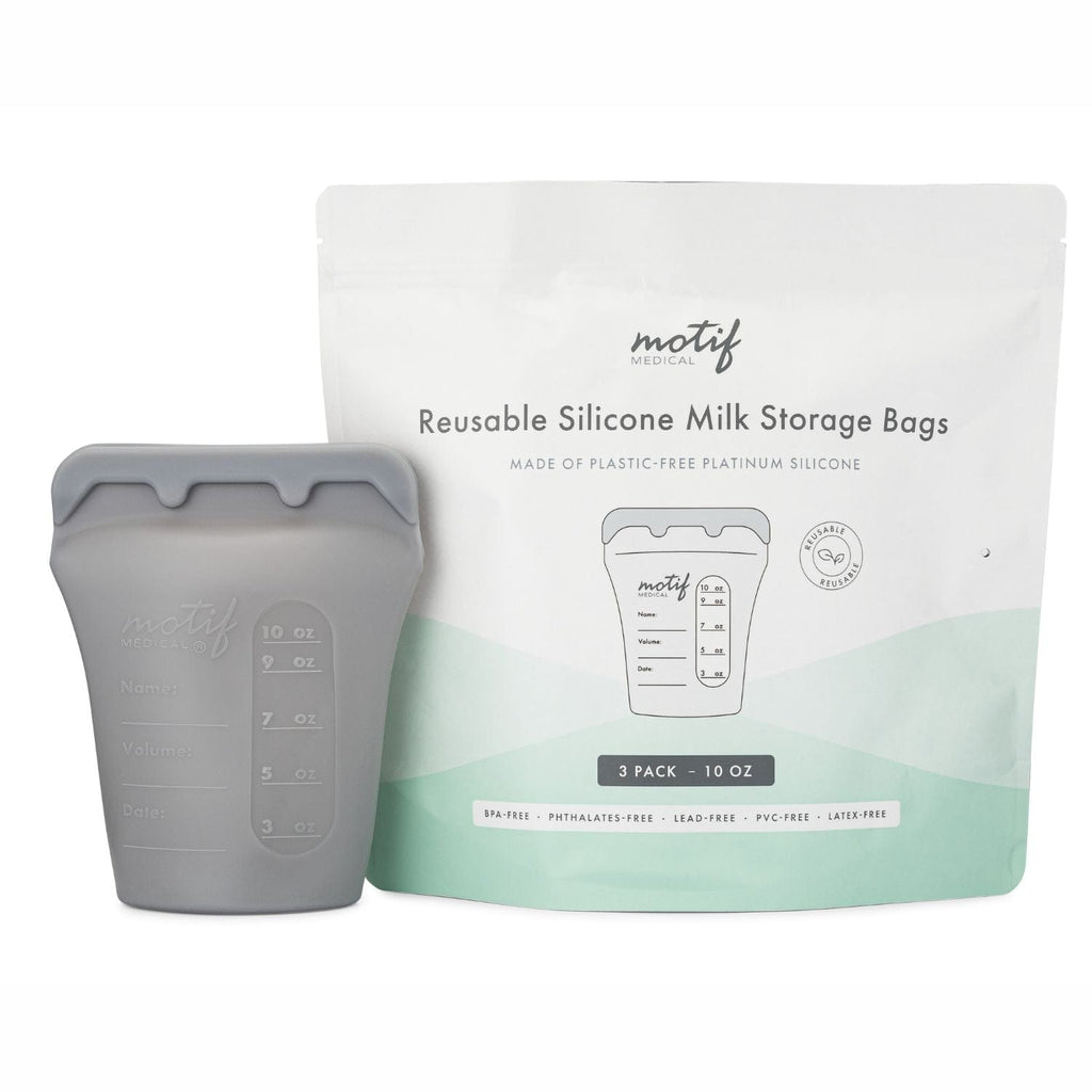 Motif Reusable Milk Storage Bags - sold by Dansons Medical - Bottle & Breastfeeding manufactured by Motif Medical (MM)