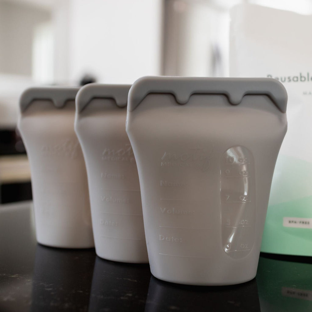 Motif Reusable Milk Storage Bags - sold by Dansons Medical - Bottle & Breastfeeding manufactured by Motif Medical (MM)
