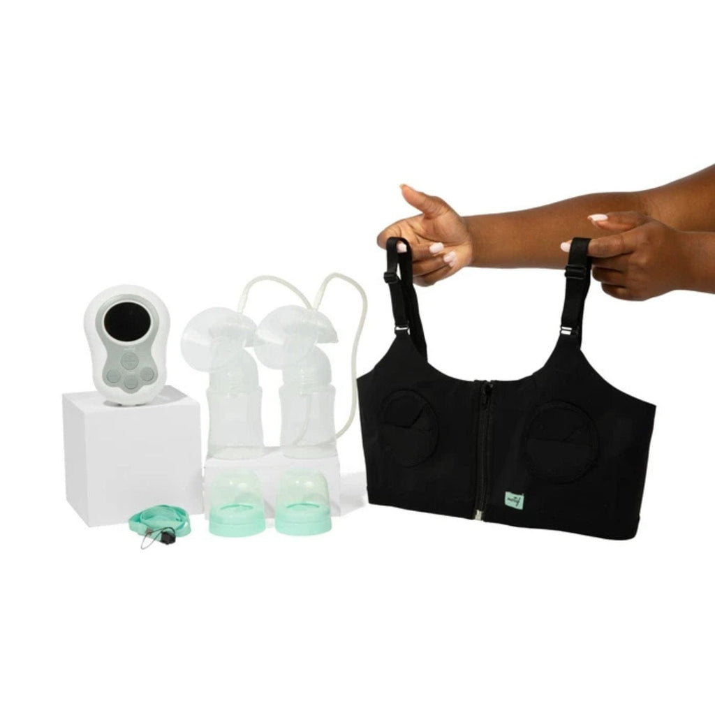 Motif Duo Double Electric Breast Pump with Hands-Free Pumping Bra - sold by Dansons Medical - Breast Pumps manufactured by Motif Medical (MM)