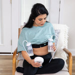 Motif Duo Double Electric Breast Pump with Hands-Free Pumping Bra - sold by Dansons Medical - Breast Pumps manufactured by Motif Medical (MM)