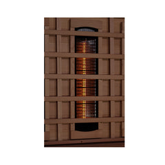 Golden Designs Reserve Edition 6-Person Full Spectrum Near Zero EMF Infrared Sauna with Himalayan Salt Bar, a Saunas by Golden Designs (SCS) available at Dansons Medical