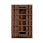 Golden Designs Reserve Edition 6-Person Full Spectrum Near Zero EMF Infrared Sauna with Himalayan Salt Bar, a Saunas by Golden Designs (SCS) available at Dansons Medical