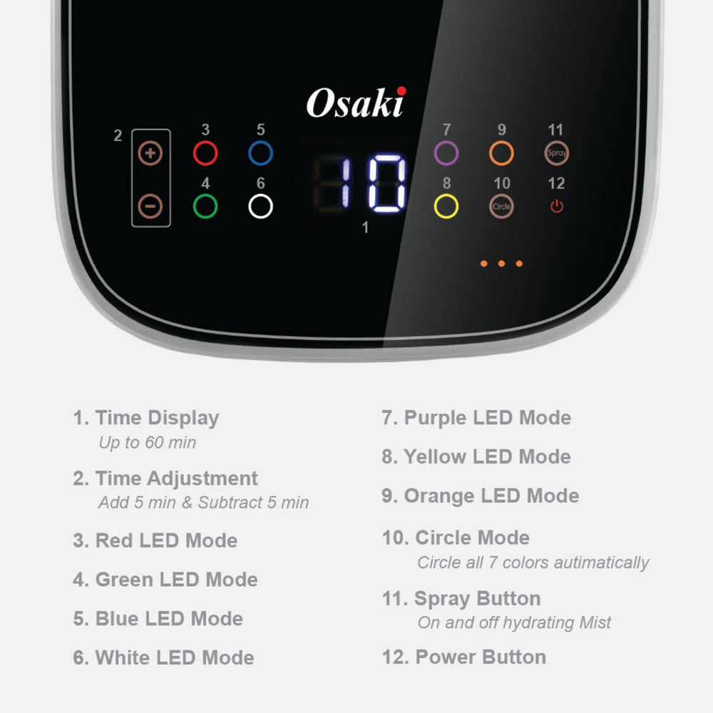 Osaki LED Therapy Dome LE