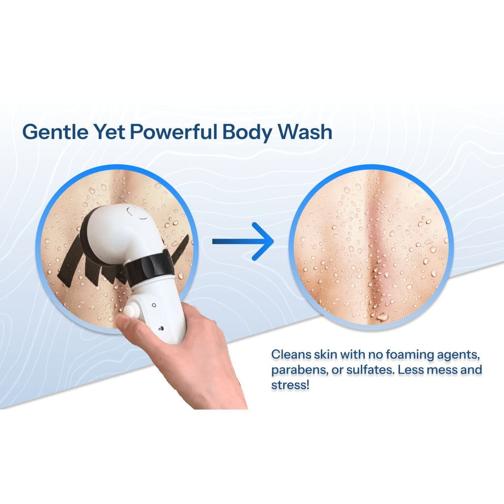 Key Way Medical Switle BODY All-in-One Gentle Body Wash - sold by Dansons Medical - Portable Shower manufactured by Key Way Medical