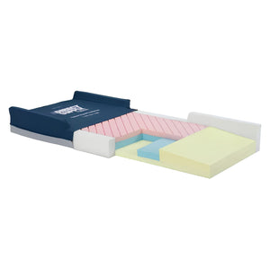 Panacea Original Plus Foam Mattress with Raised Perimeters and Heel Slope