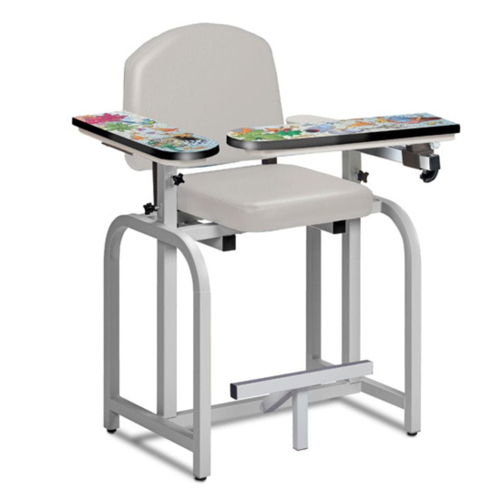 Clinton Industries Pediatric Series Blood Drawing Chair - sold by Dansons Medical -  manufactured by Clinton Industries (MM)