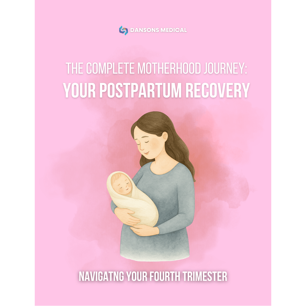 The Complete Motherhood Journey: Your Postpartum Recovery // E-BOOK - sold by Dansons Medical - Digital Product manufactured by Dansons Medical
