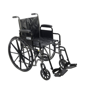 Proactive Medical Chariot II Standard Hemi Wheelchair, a Ergonomic Wheelchairs by Proactive Medical available at Dansons Medical