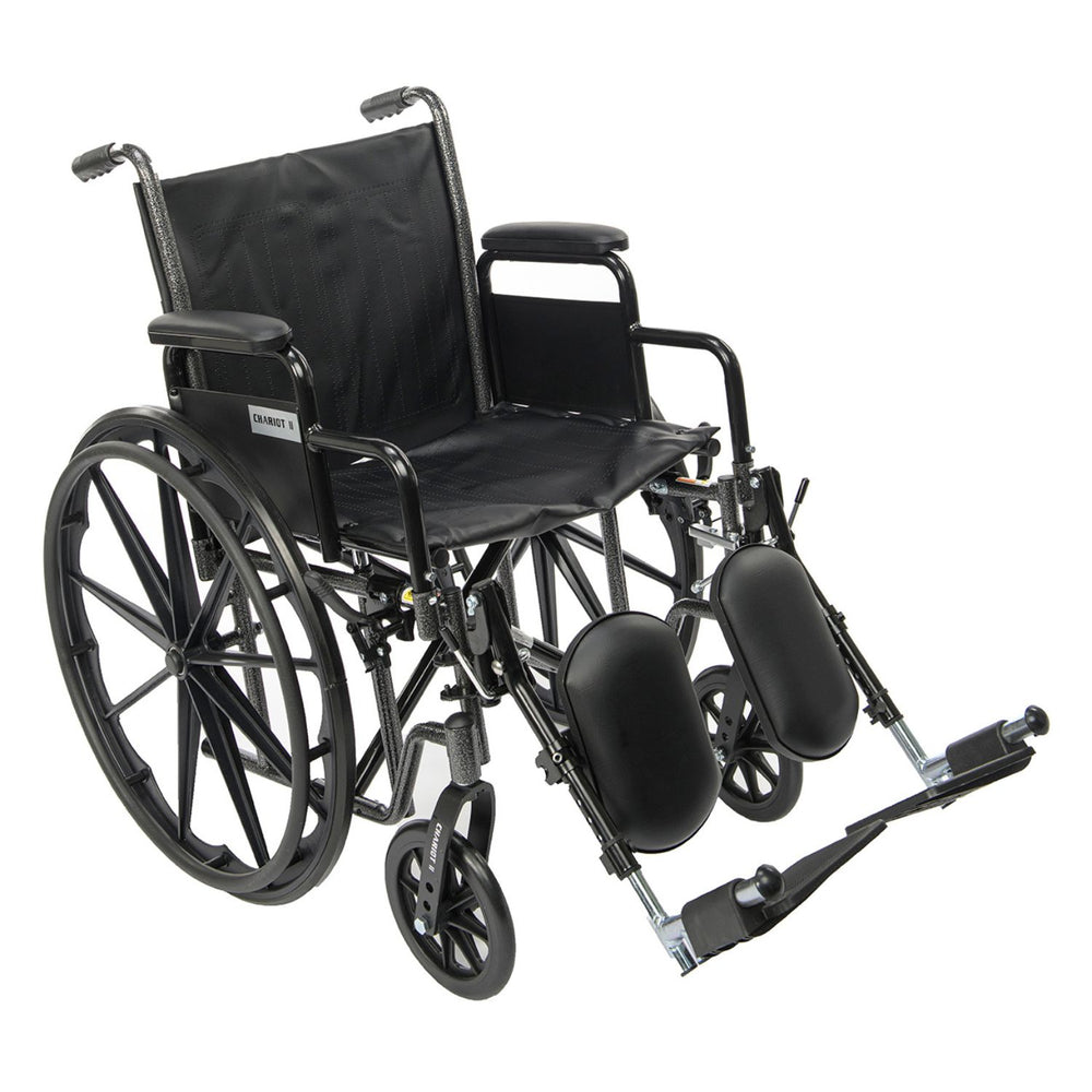 Proactive Medical Chariot II Standard Hemi Wheelchair, a Ergonomic Wheelchairs by Proactive Medical available at Dansons Medical