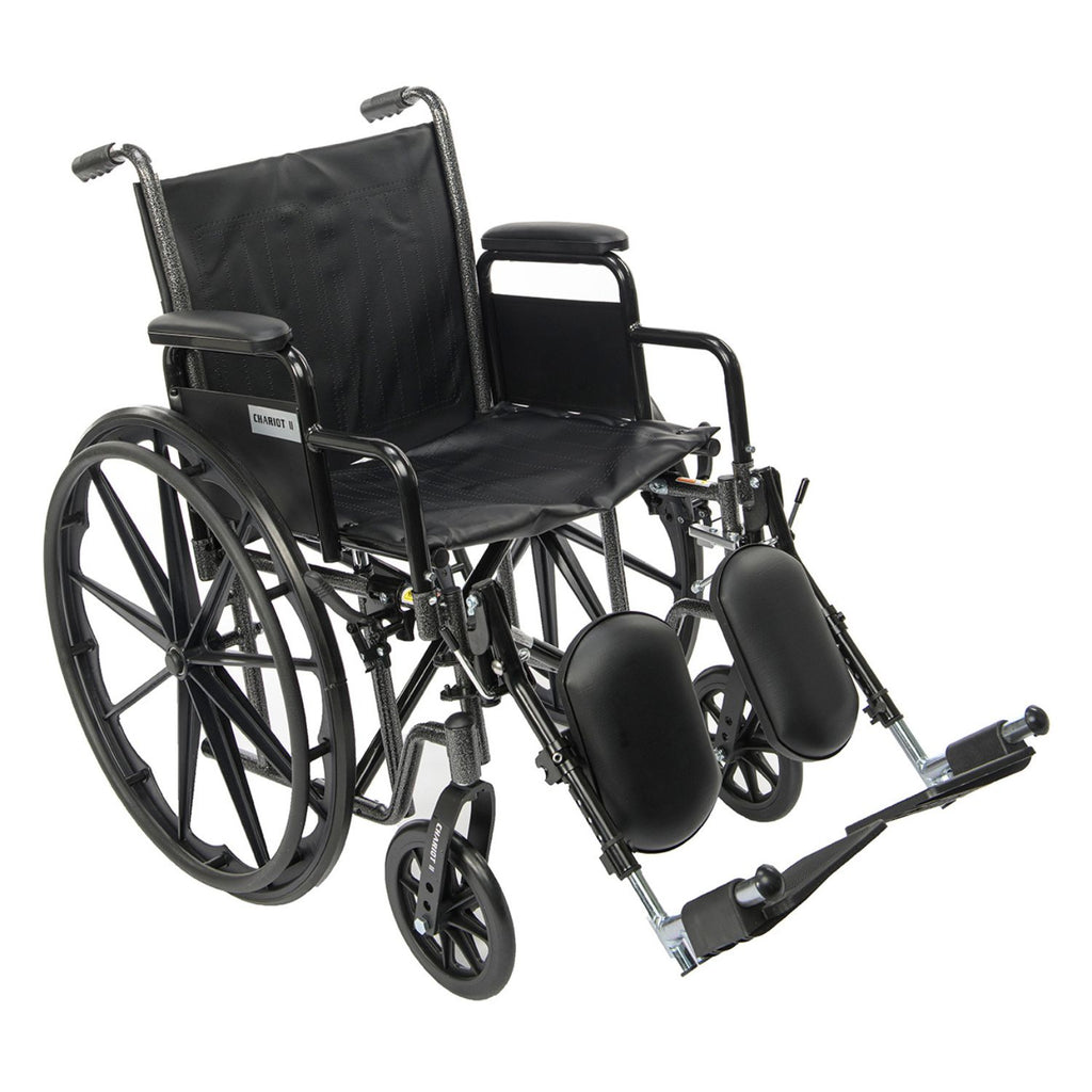 Proactive Medical Chariot II Standard Hemi Wheelchair, a Ergonomic Wheelchairs by Proactive Medical available at Dansons Medical