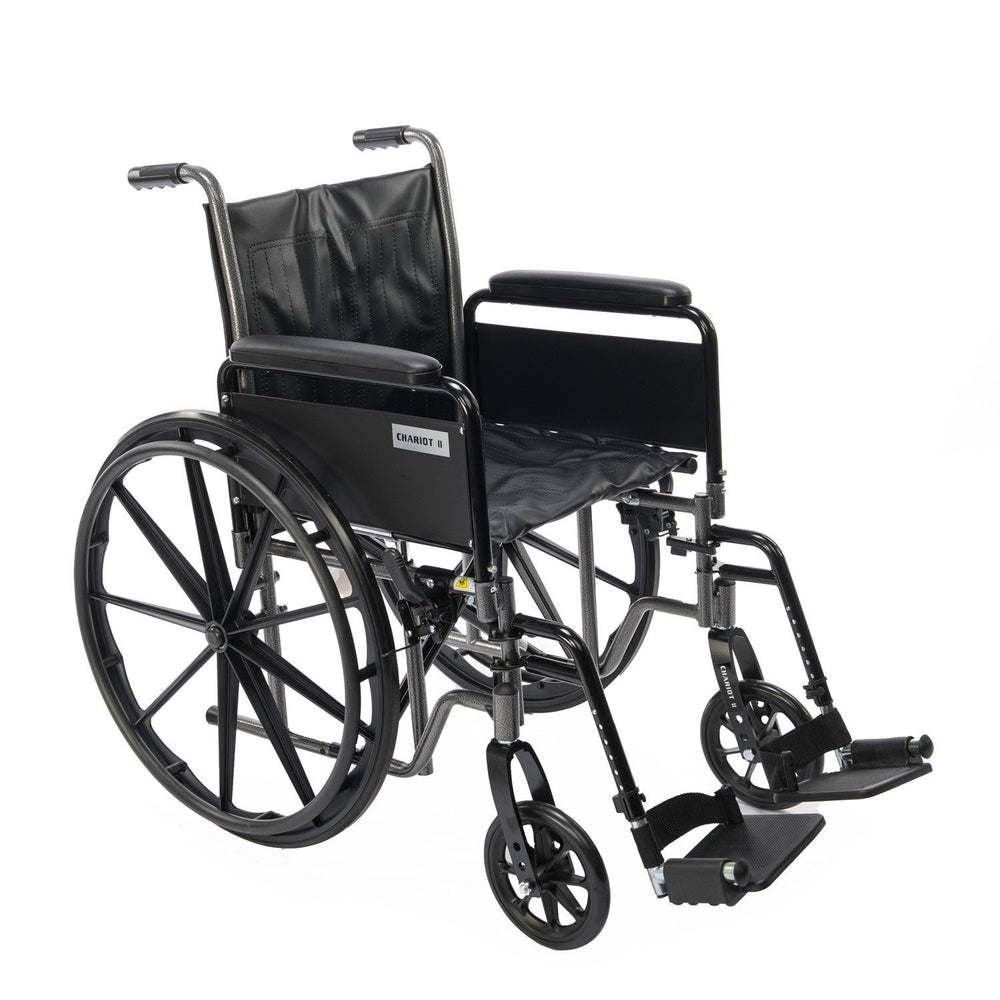 Proactive Medical Chariot II Standard Hemi Wheelchair, a Ergonomic Wheelchairs by Proactive Medical available at Dansons Medical