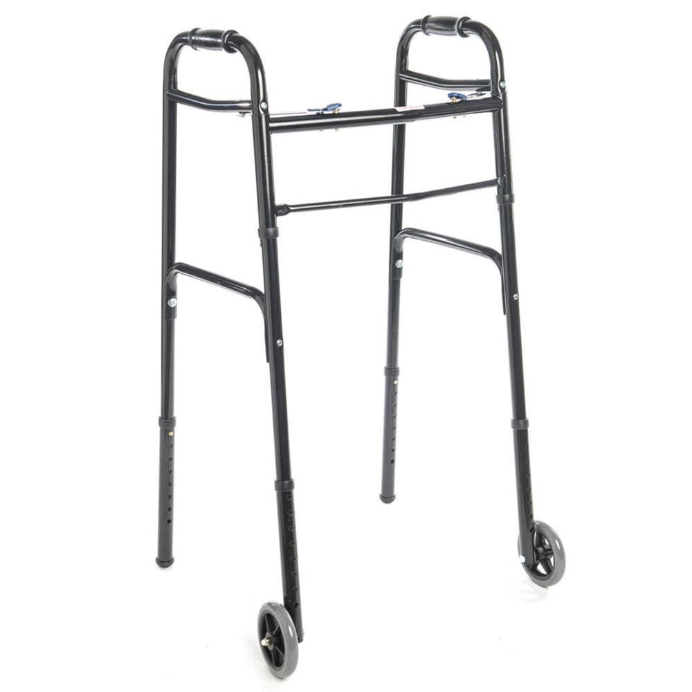 Proactive Medical Protekt Adult Two-Button Folding Lightweight Aluminum Walker