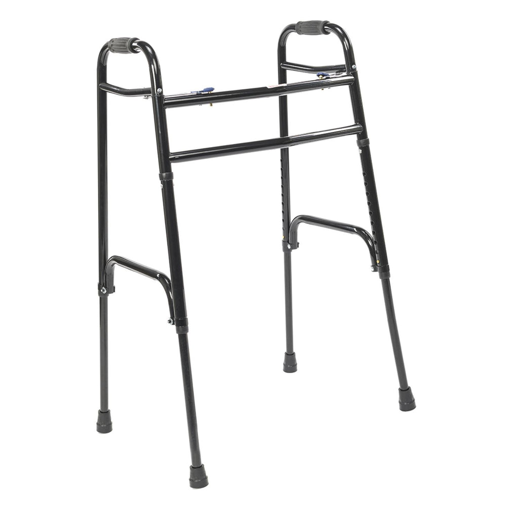 Proactive Medical Protekt Bariatric Two-Button Folding Walker - Case of 2
