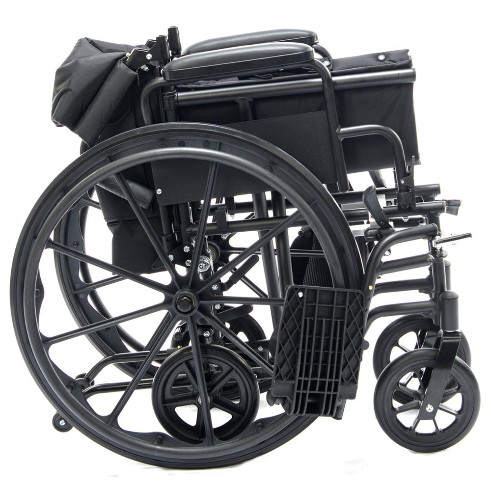 Proactive Medical Protekt Cambria High-Strength Lightweight Convertible Transport Chair/Wheelchair Combo, a Portable Wheelchairs by Proactive Medical available at Dansons Medical