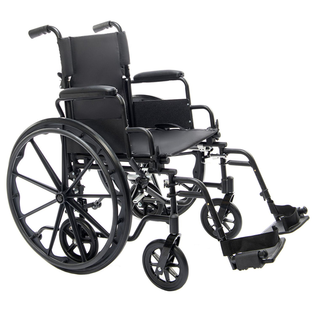 Proactive Medical Protekt Cambria High-Strength Lightweight Convertible Transport Chair/Wheelchair Combo, a Portable Wheelchairs by Proactive Medical available at Dansons Medical
