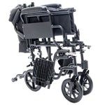 Proactive Medical Protekt Cambria High-Strength Lightweight Convertible Transport Chair/Wheelchair Combo, a Portable Wheelchairs by Proactive Medical available at Dansons Medical