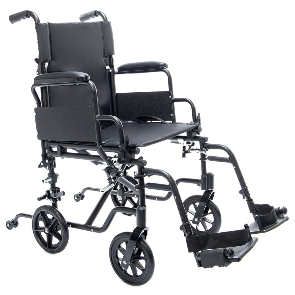Proactive Medical Protekt Cambria High-Strength Lightweight Convertible Transport Chair/Wheelchair Combo, a Portable Wheelchairs by Proactive Medical available at Dansons Medical