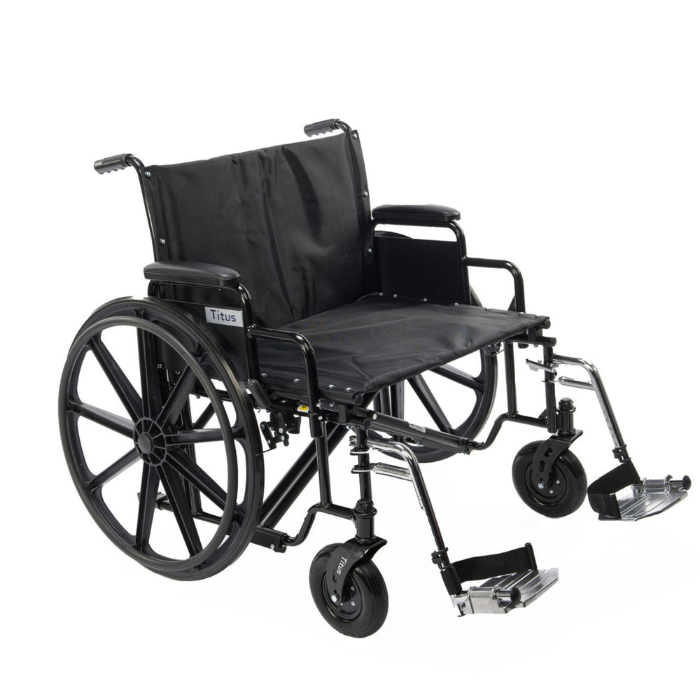 Proactive Medical Titus Heavy-Duty Bariatric Wheelchair, a Bariatric Wheelchairs by Proactive Medical available at Dansons Medical