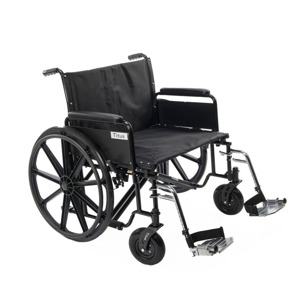 Proactive Medical Titus Heavy-Duty Bariatric Wheelchair, a Bariatric Wheelchairs by Proactive Medical available at Dansons Medical
