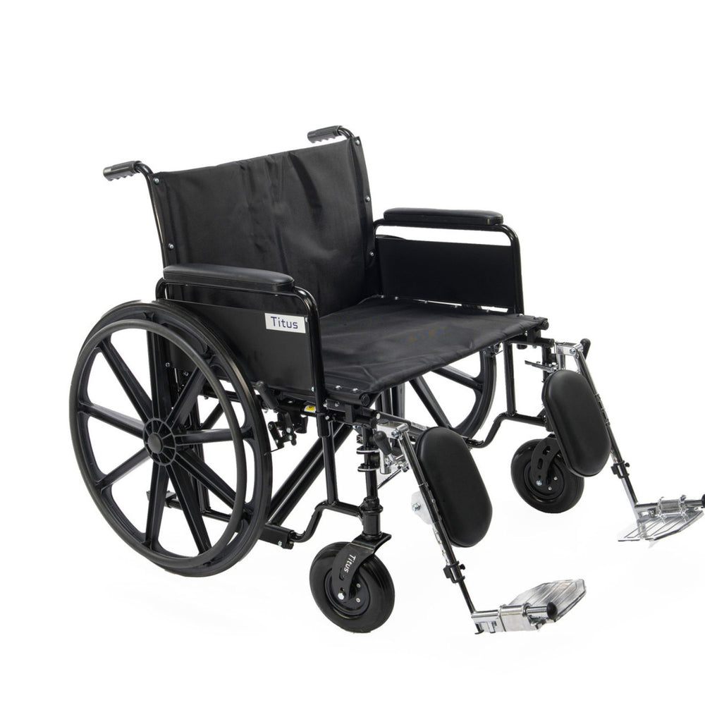 Proactive Medical Titus Heavy-Duty Bariatric Wheelchair, a Bariatric Wheelchairs by Proactive Medical available at Dansons Medical