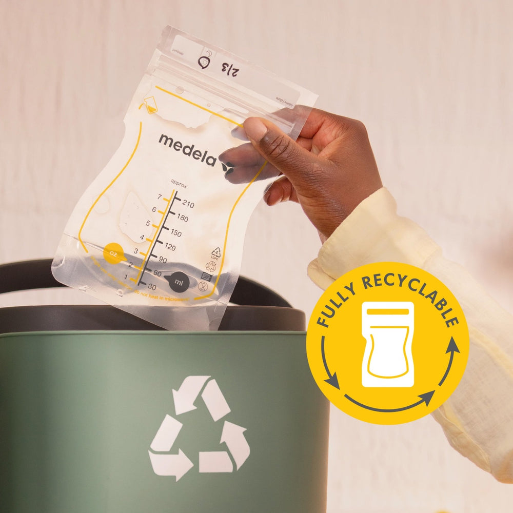 Medela Easy Pour Disposable Breast Milk Storage Bags