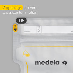 Medela Easy Pour Disposable Breast Milk Storage Bags