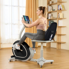 Lifesmart R1 Smart Recumbent Bike - sold by Dansons Medical - Rowing Machines manufactured by Lifesmart (SCS)