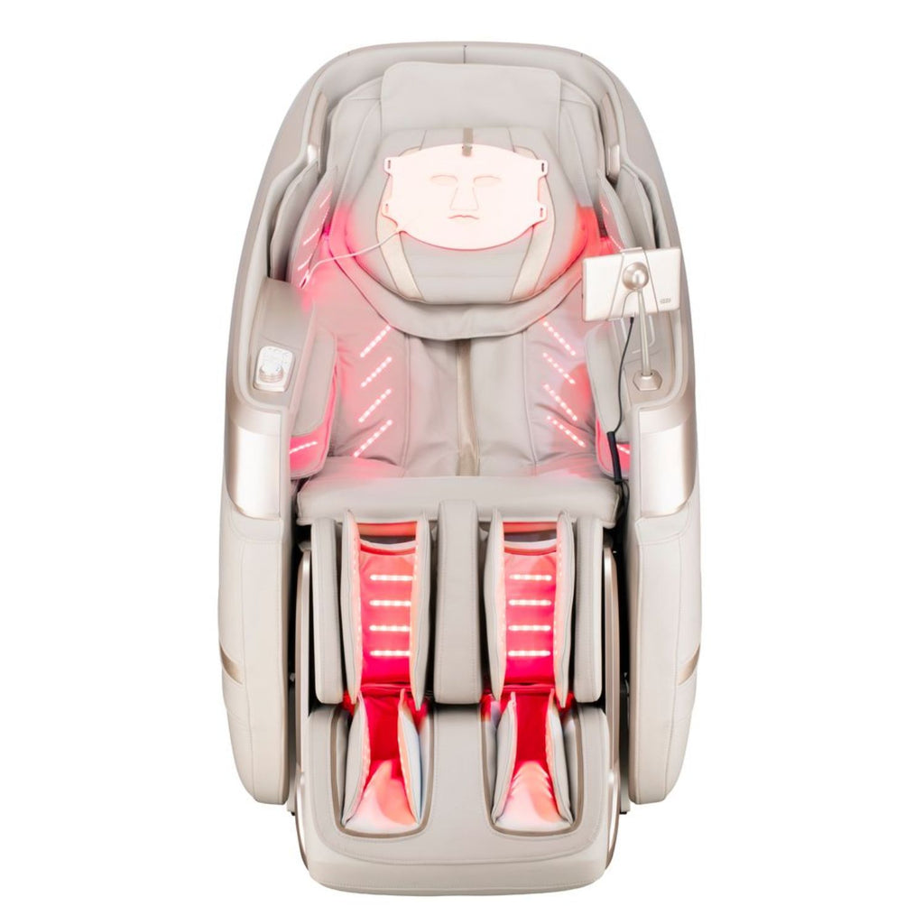 Lifesmart 4D Massage Chair with Dual Air Massage & Red Light Therapy for Arms and Legs