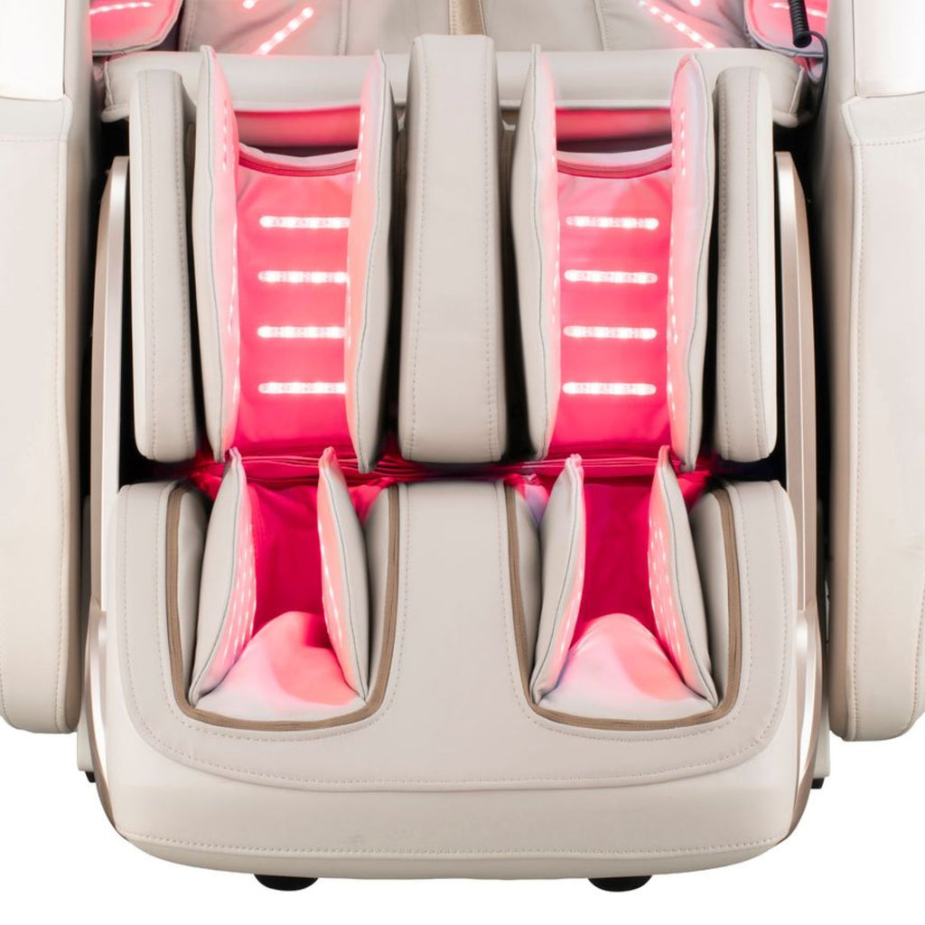 Lifesmart 4D Massage Chair with Dual Air Massage & Red Light Therapy for Arms and Legs