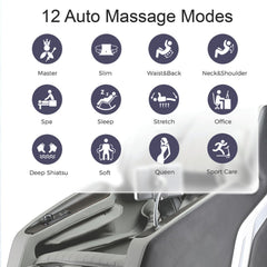 Lifesmart R8658L Nova 4D Faux Leather Zero Gravity Massage Chair - sold by Dansons Medical - Massage Chairs manufactured by Lifesmart (SCS)