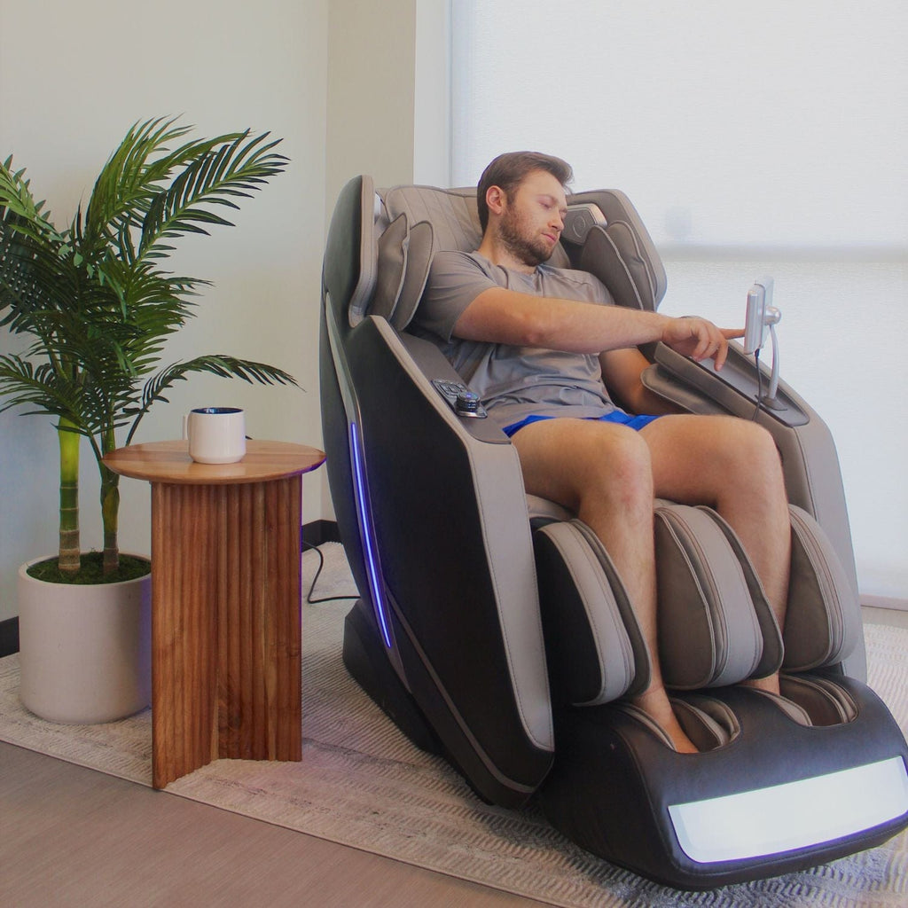 Lifesmart R8658L Nova 4D Faux Leather Zero Gravity Massage Chair