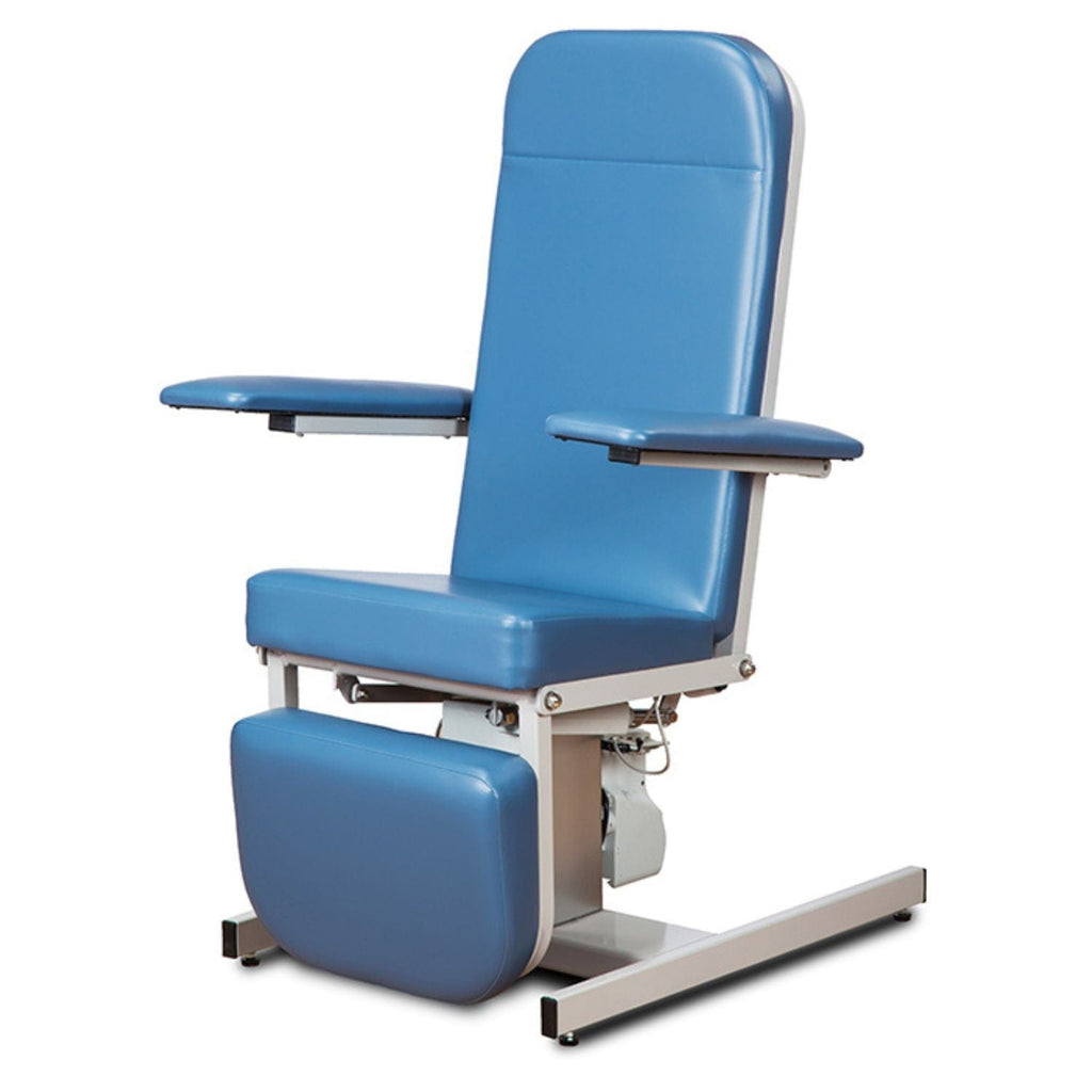 Clinton Industries Recliner Series Hi-Lo Blood Drawing Chair - sold by Dansons Medical -  manufactured by Clinton Industries (MM)