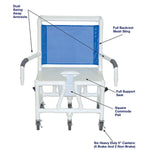 MJM International Extra Wide Shower Chair