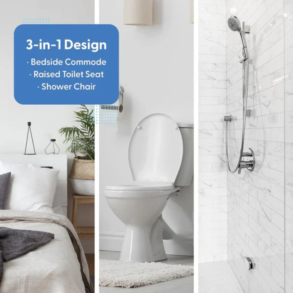 Journey SoftSecure Uplift Toilet Assist Commode - sold by Dansons Medical - Toilet Lifts manufactured by Journey Health & Lifestyle