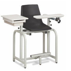 Clinton Industries Standard Lab Series Blood Drawing Chair with ClintonClean™ Arms - sold by Dansons Medical -  manufactured by Clinton Industries (MM)