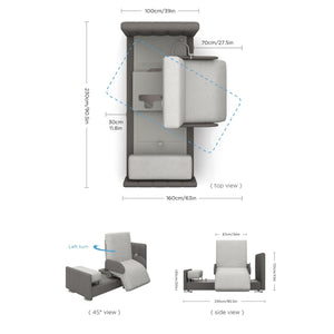 Starsleep Orin Rotating Bed