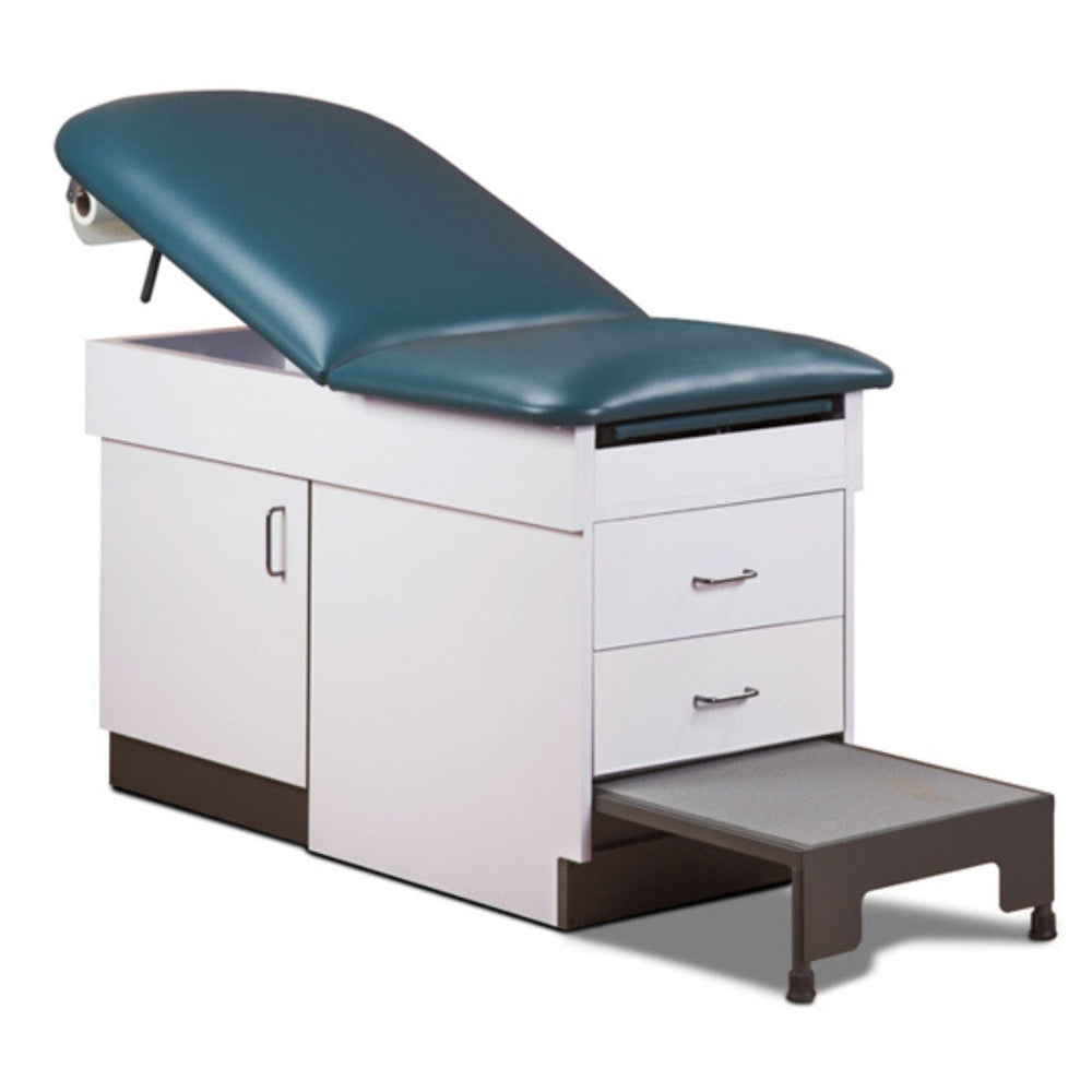 Clinton Industries Step-Up Space Saver Treatment Table - sold by Dansons Medical -  manufactured by Clinton Industries (MM)
