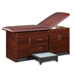 Clinton Industries Step-Up Treatment Table with 3-Doors & 2-Drawers - sold by Dansons Medical -  manufactured by Clinton Industries (MM)
