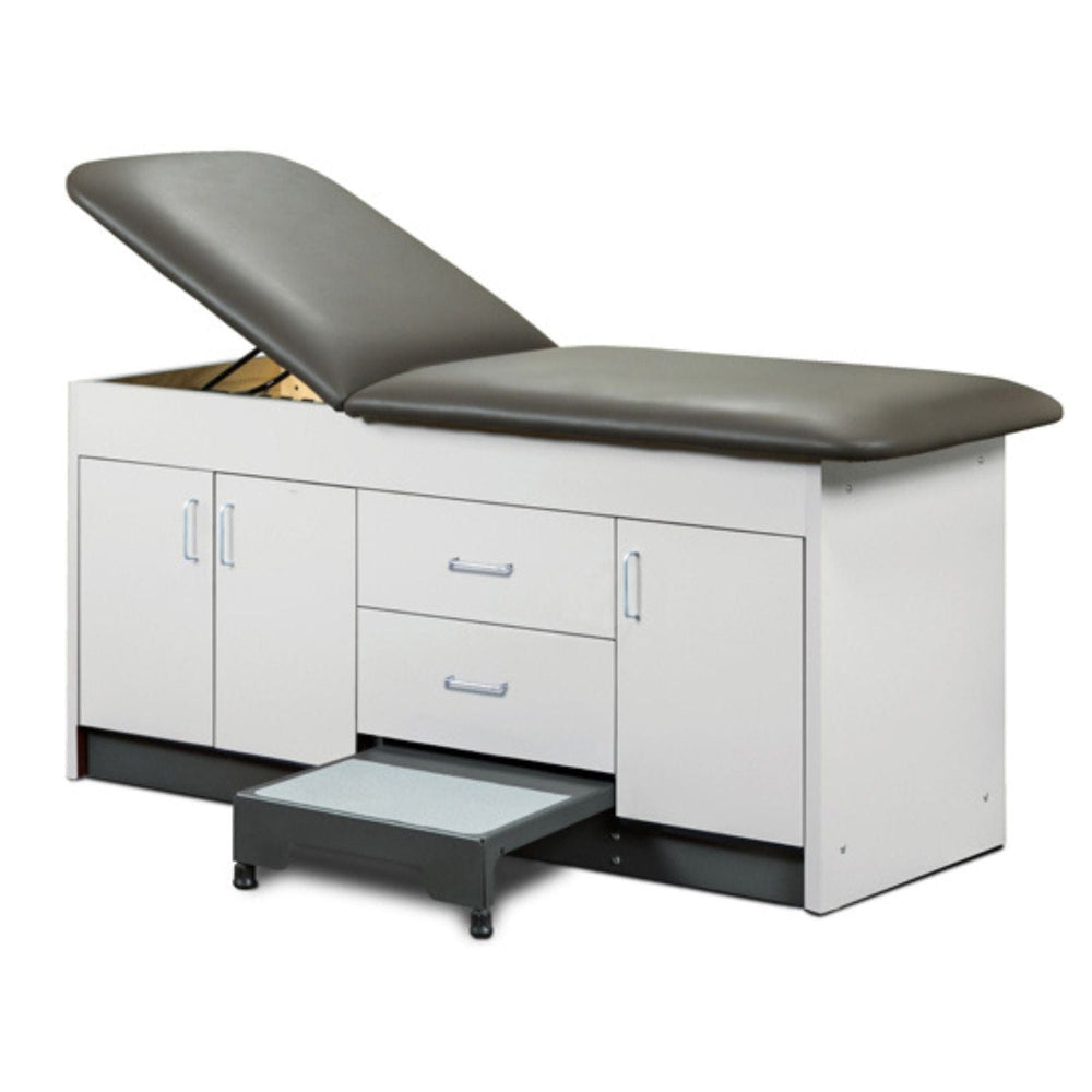 Clinton Industries Step-Up Treatment Table with 3-Doors & 2-Drawers - sold by Dansons Medical -  manufactured by Clinton Industries (MM)