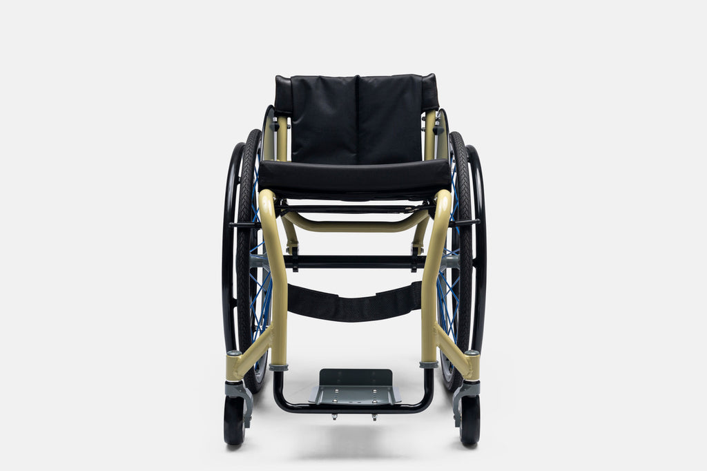 Top End Athlite fitness wheelchair, side view