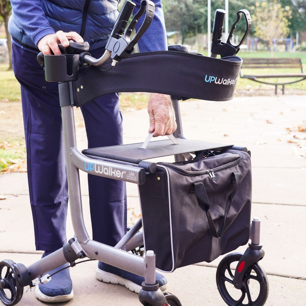 Journey UPWalker EZ Lite Tool-free Folding Backsaver Rollator - sold by Dansons Medical - Rollator Walkers manufactured by Journey Health & Lifestyle