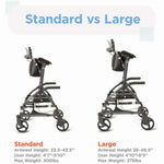 Journey UPWalker Original - sold by Dansons Medical - Rollator Walkers manufactured by Journey Health & Lifestyle