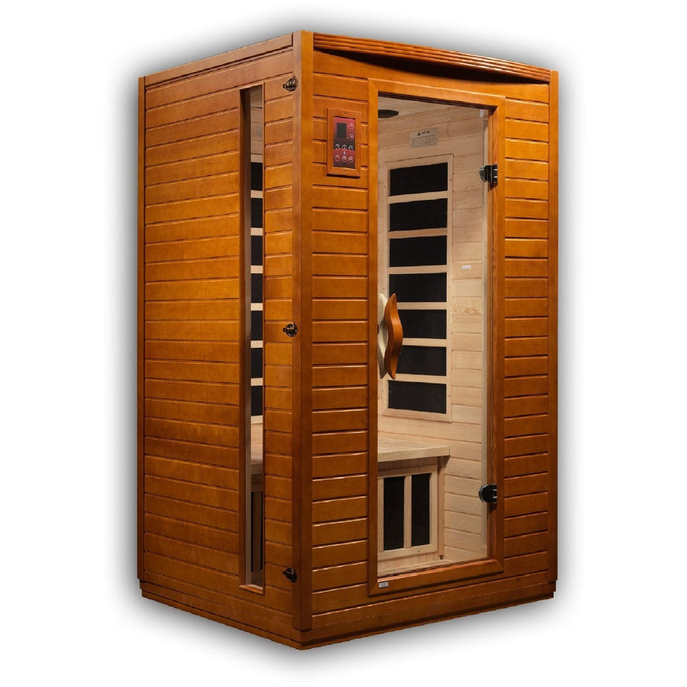 Golden Designs Dynamic Versailles 2-Person Low EMF FAR Infrared Sauna - sold by Dansons Medical - Saunas manufactured by Golden Designs (SCS)