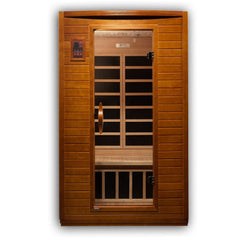Golden Designs Dynamic Versailles 2-Person Low EMF FAR Infrared Sauna - sold by Dansons Medical - Saunas manufactured by Golden Designs (SCS)