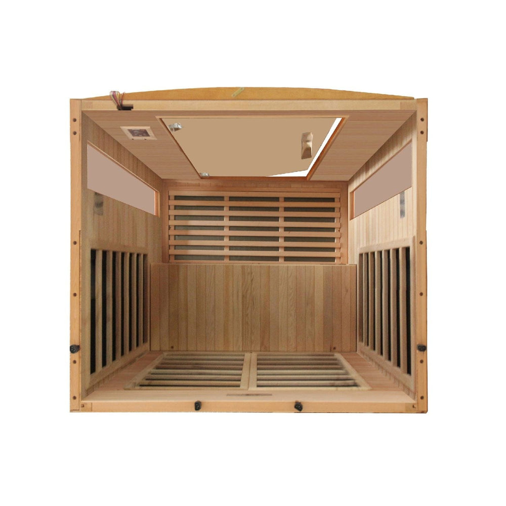 Golden Designs Dynamic Versailles 2-Person Low EMF FAR Infrared Sauna - sold by Dansons Medical - Saunas manufactured by Golden Designs (SCS)