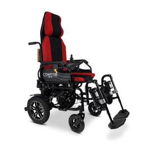 X-9 Remote Controlled Electric Wheelchair with Automatic Recline - sold by Dansons Medical - manufactured by ComfyGo Mobility