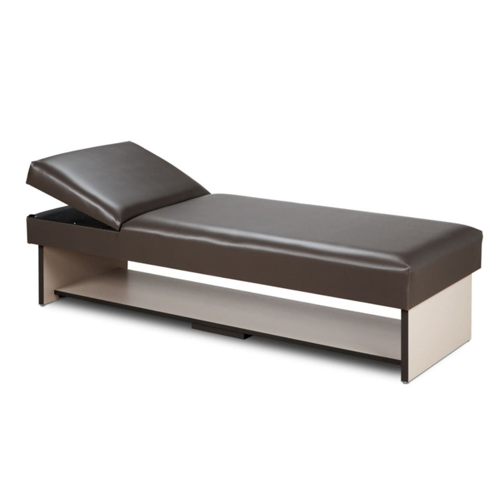 Panel Leg Couch with Full Shelf - sold by Dansons Medical - manufactured by Clinton Industries